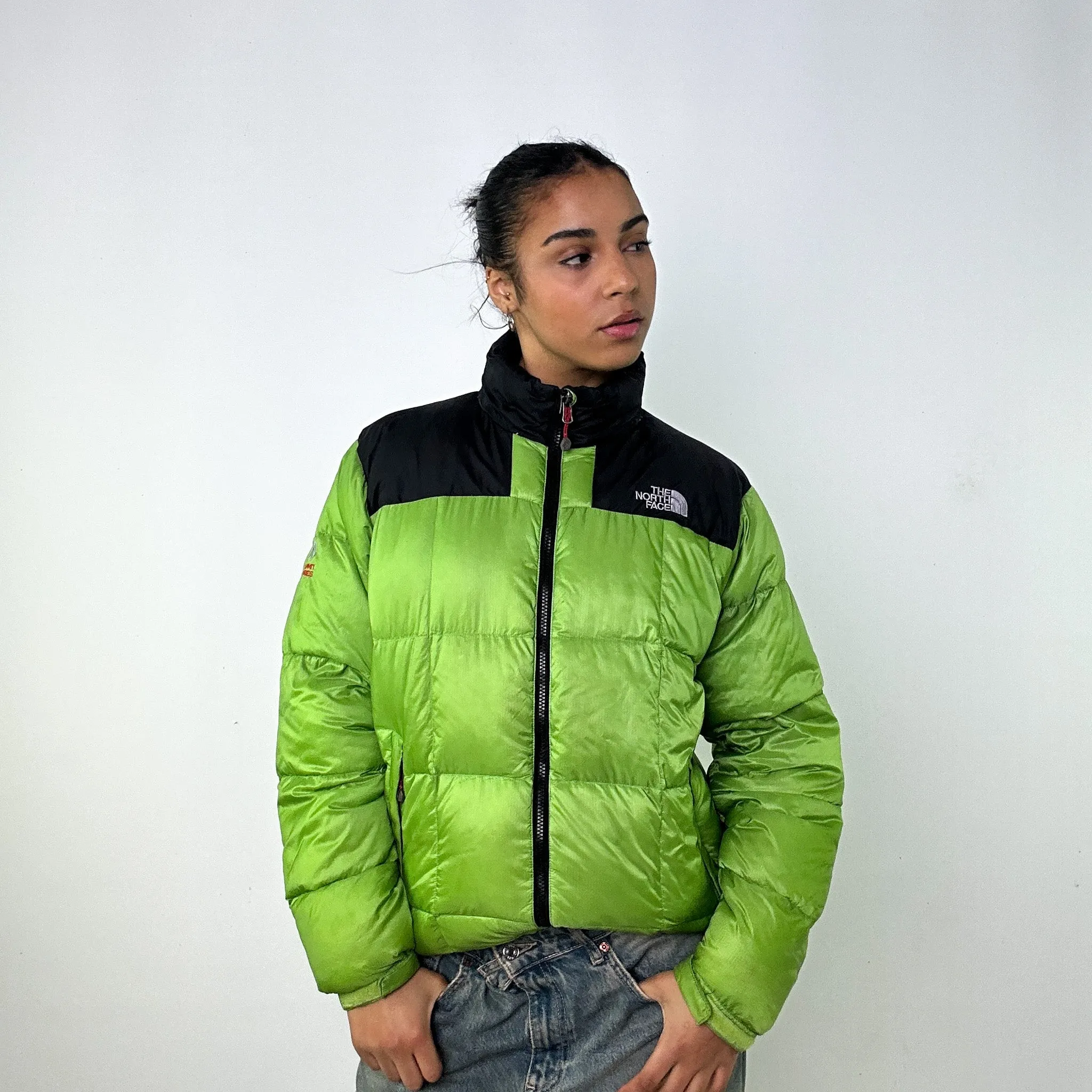 Green y2ks The North Face 800 Summit Series Puffer Jacket Coat (M)