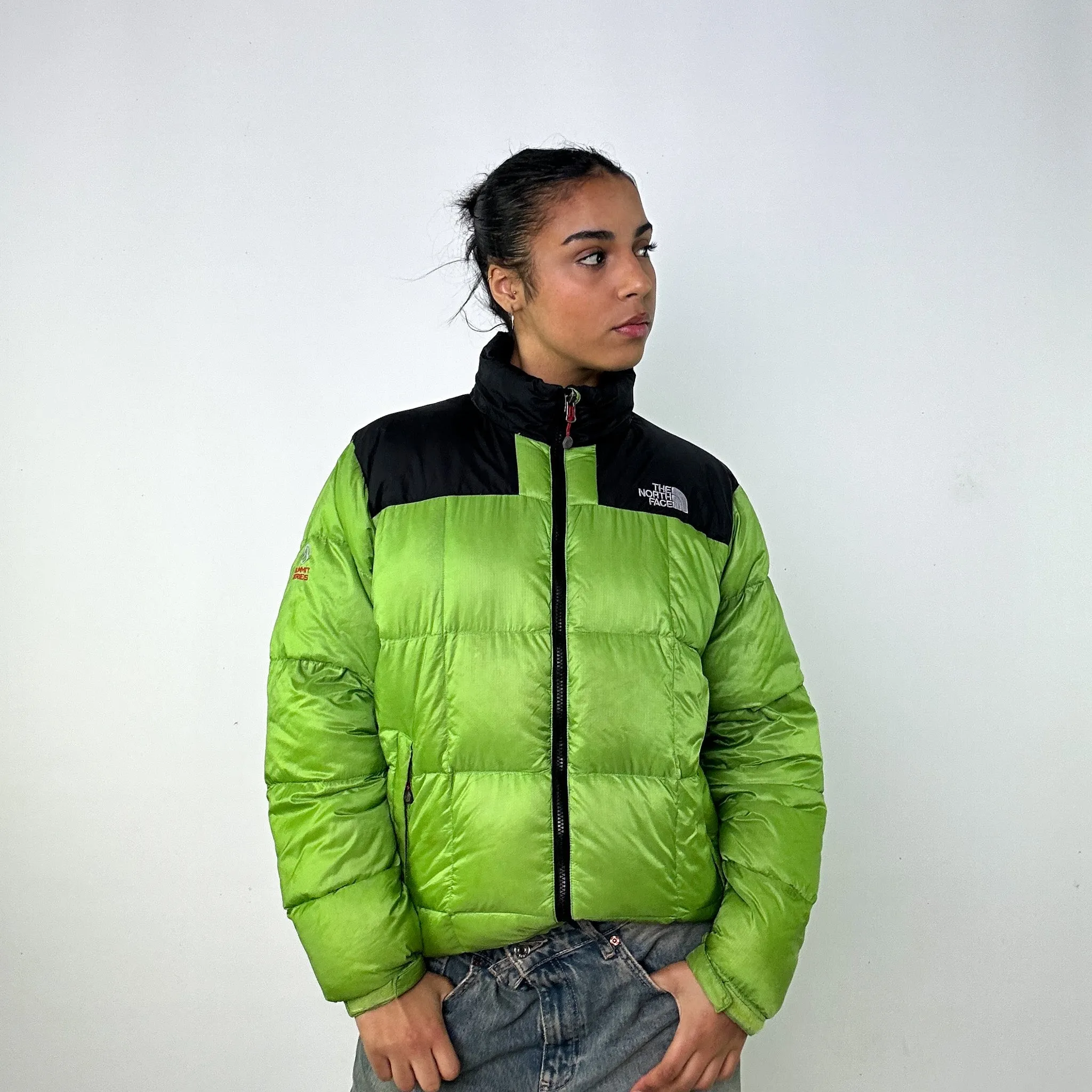 Green y2ks The North Face 800 Summit Series Puffer Jacket Coat (M)