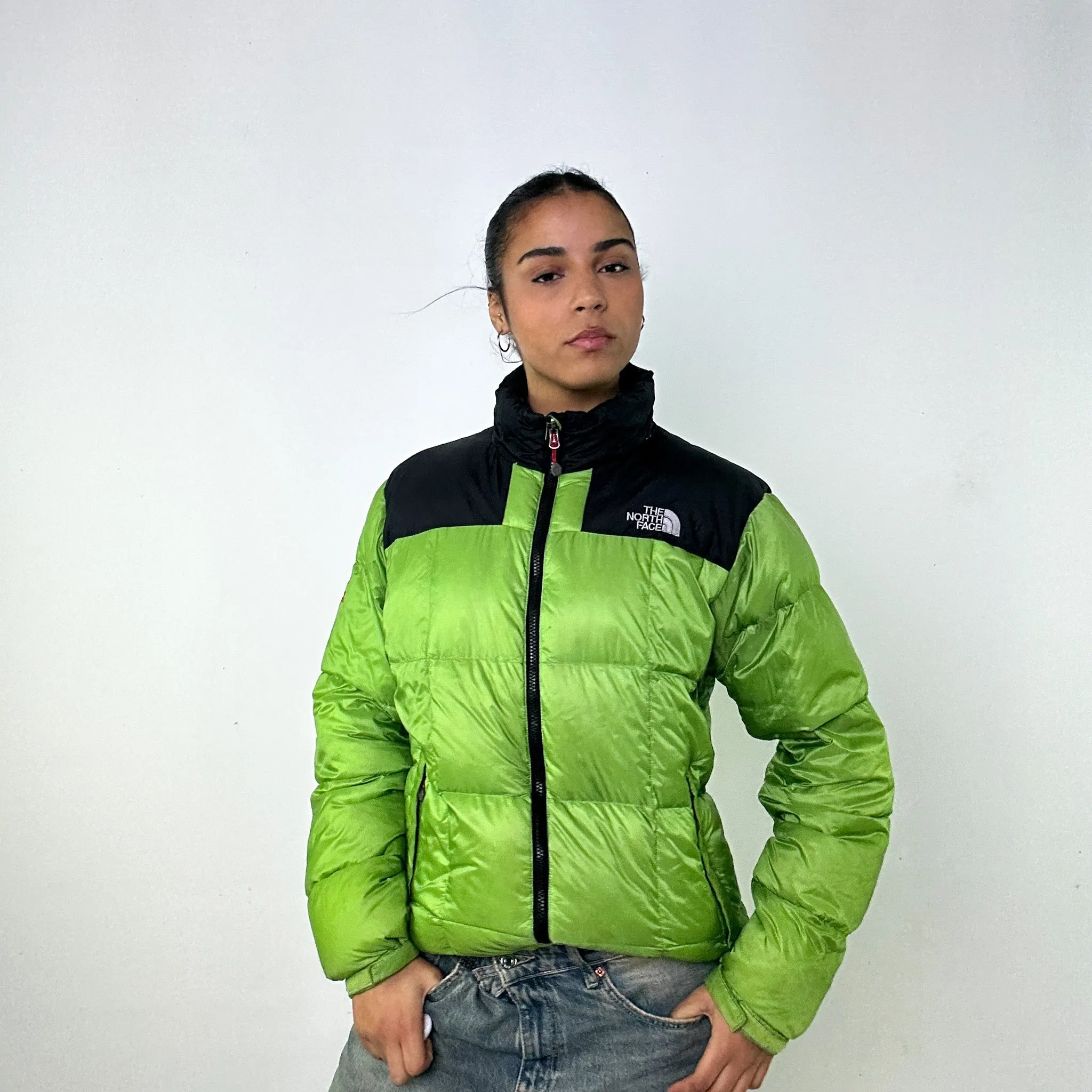 Green y2ks The North Face 800 Summit Series Puffer Jacket Coat (M)