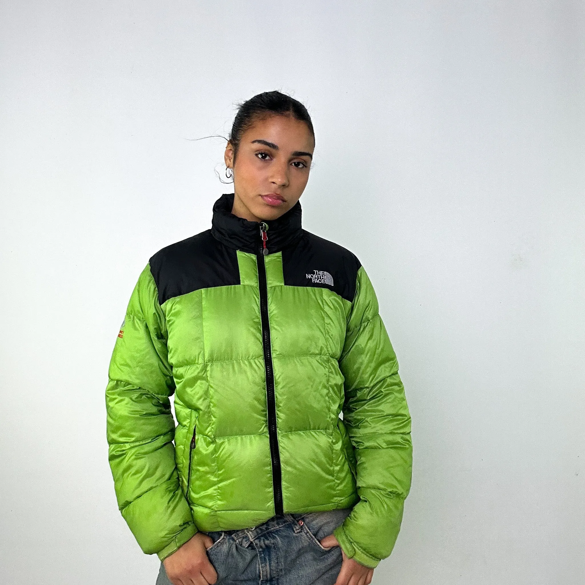 Green y2ks The North Face 800 Summit Series Puffer Jacket Coat (M)