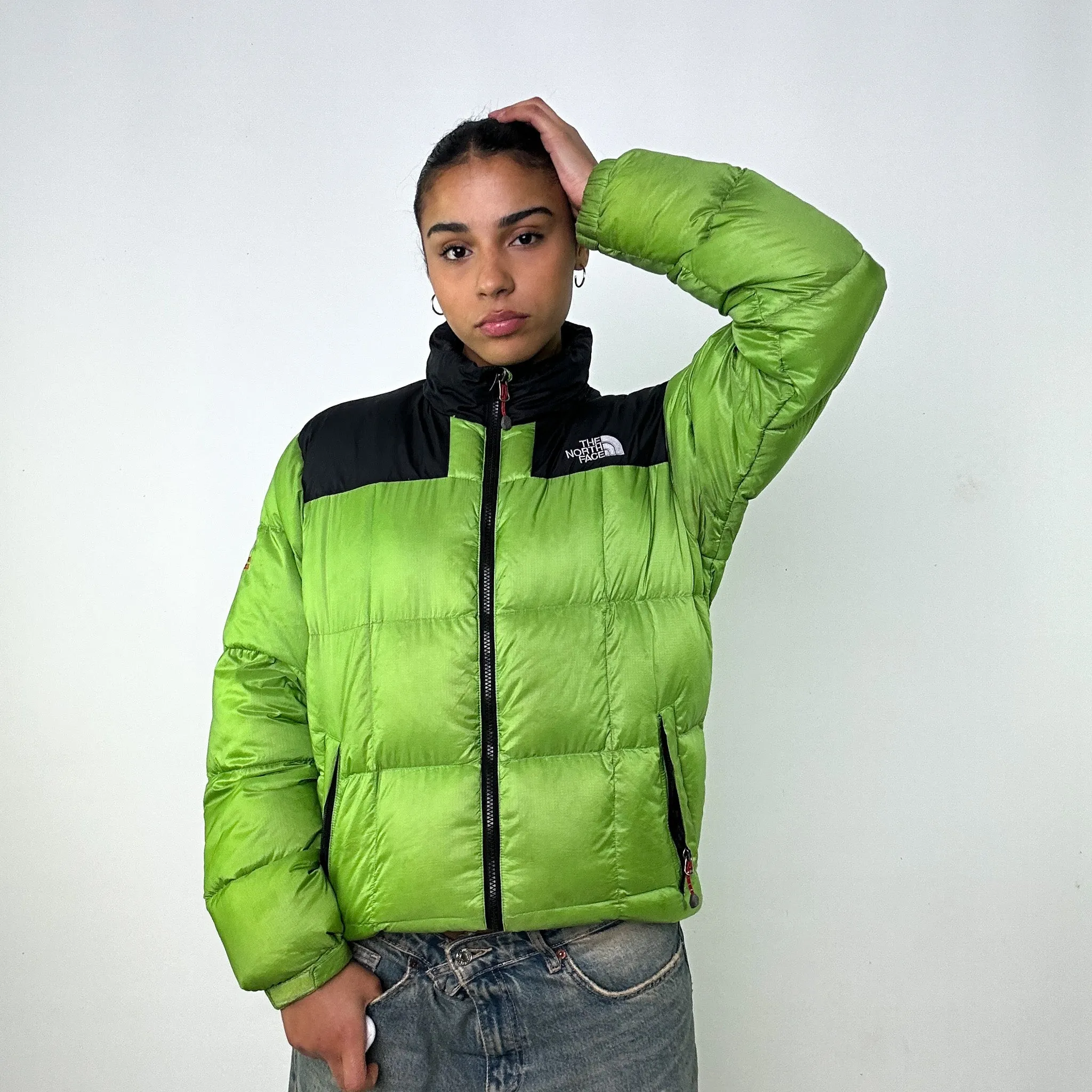 Green y2ks The North Face 800 Summit Series Puffer Jacket Coat (M)