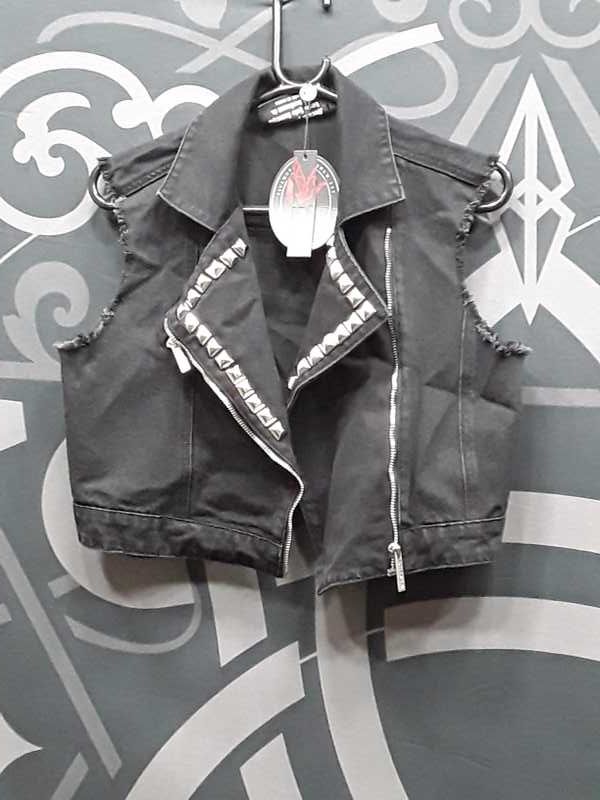 Heaven2Hell Denim Vest Resurrect