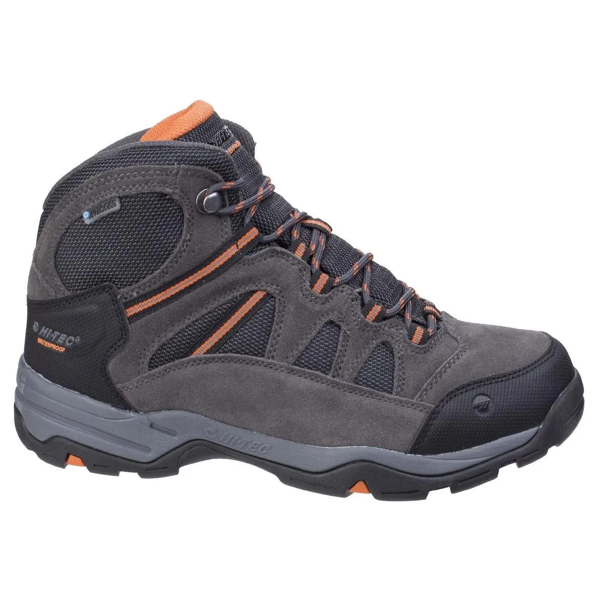 Hi-Tec Bandera II Waterproof Boot Char/Grey/Burnt Orange