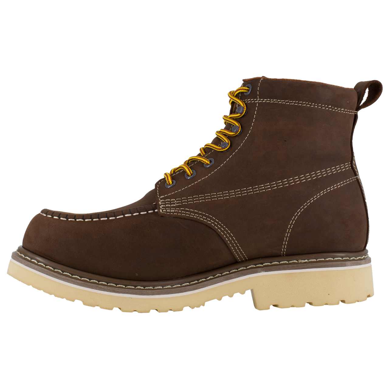 Iron Age Mens Solidifier Soft Toe Waterproof Boots- Brown