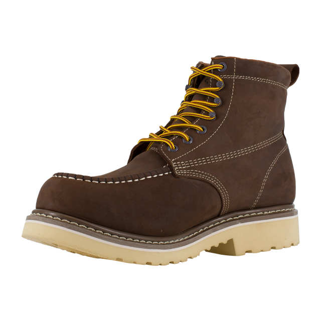 Iron Age Mens Solidifier Soft Toe Waterproof Boots- Brown