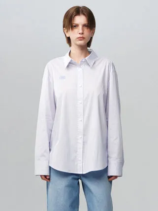 KIJUN  |Street Style Plain Cotton Logo Shirts & Blouses