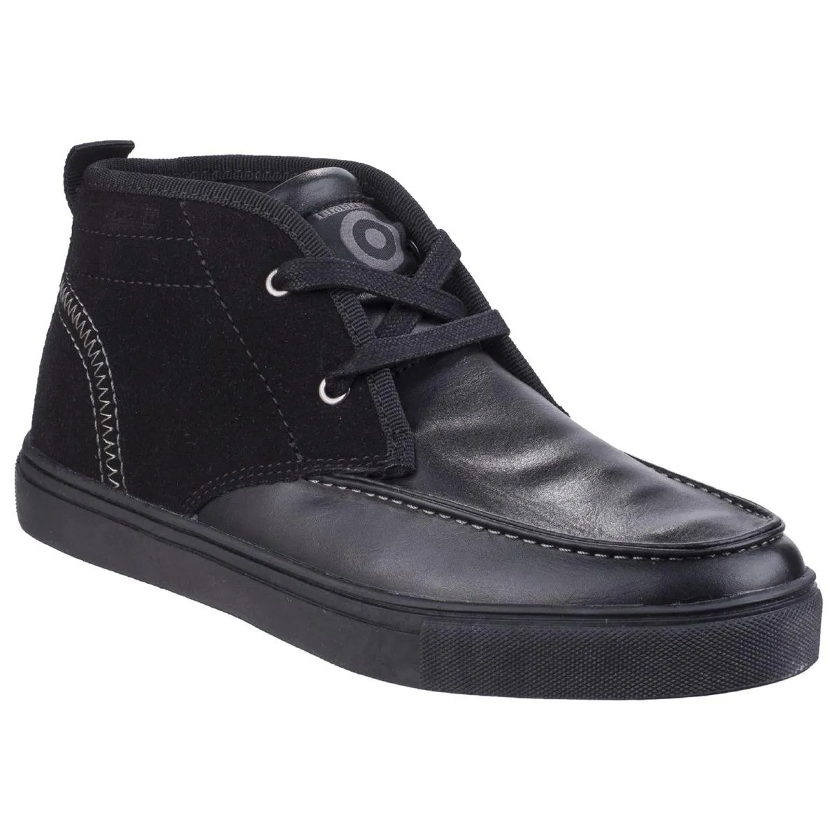 Lambretta Chukka Lace Ankle Boot Black