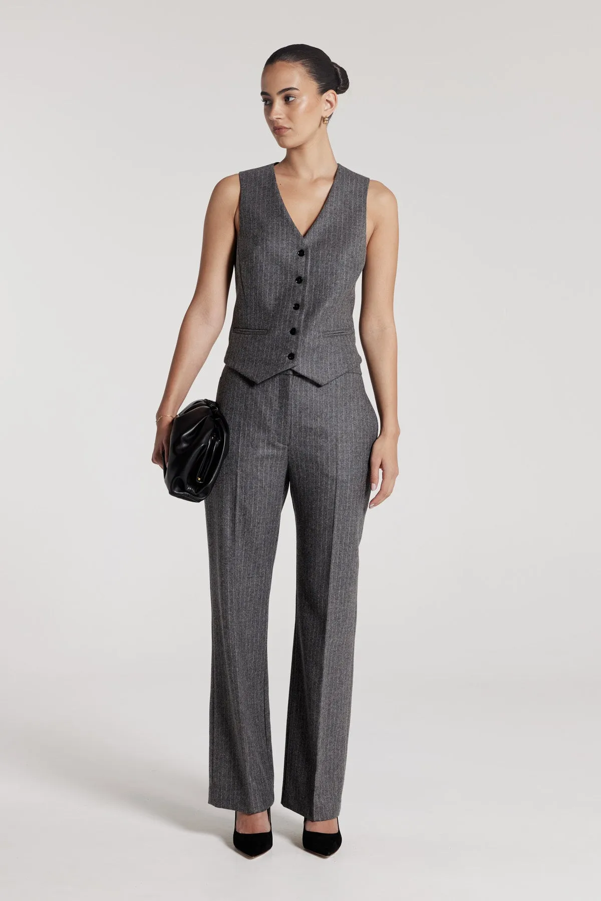 Langham Waistcoat - Charcoal