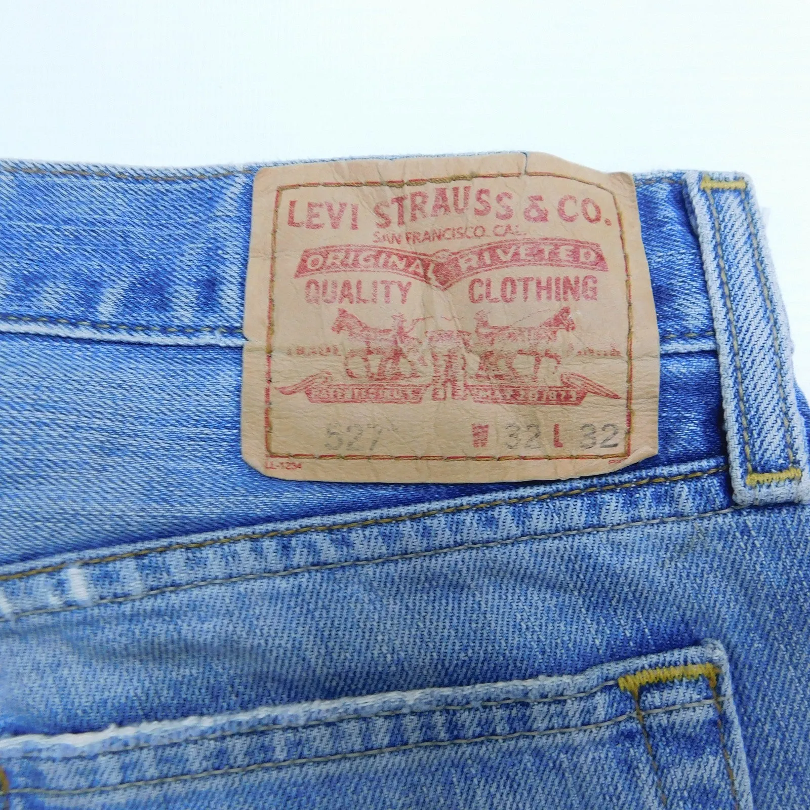 Levi's 527 Boot Cut  Blue Jeans