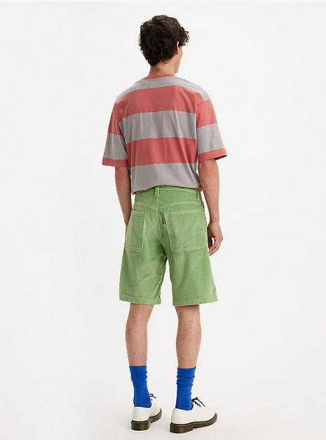 LEVI'S MEN'S SKATE DROP-IN SHORT - JADE GREEN