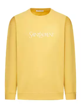 logo-print cotton sweatshirt