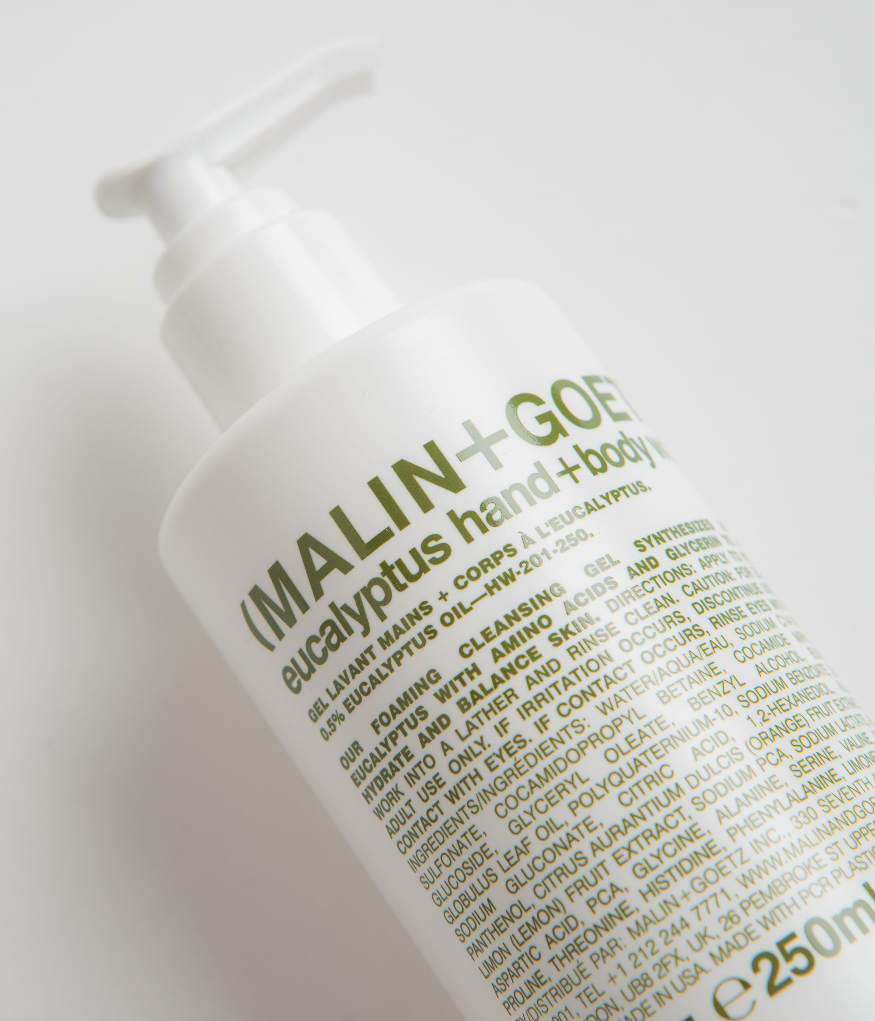 Malin+Goetz Eucalyptus Hand + Body Wash - 250ml