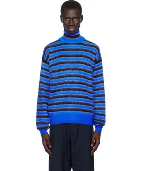 Marni Blue Striped Sweater