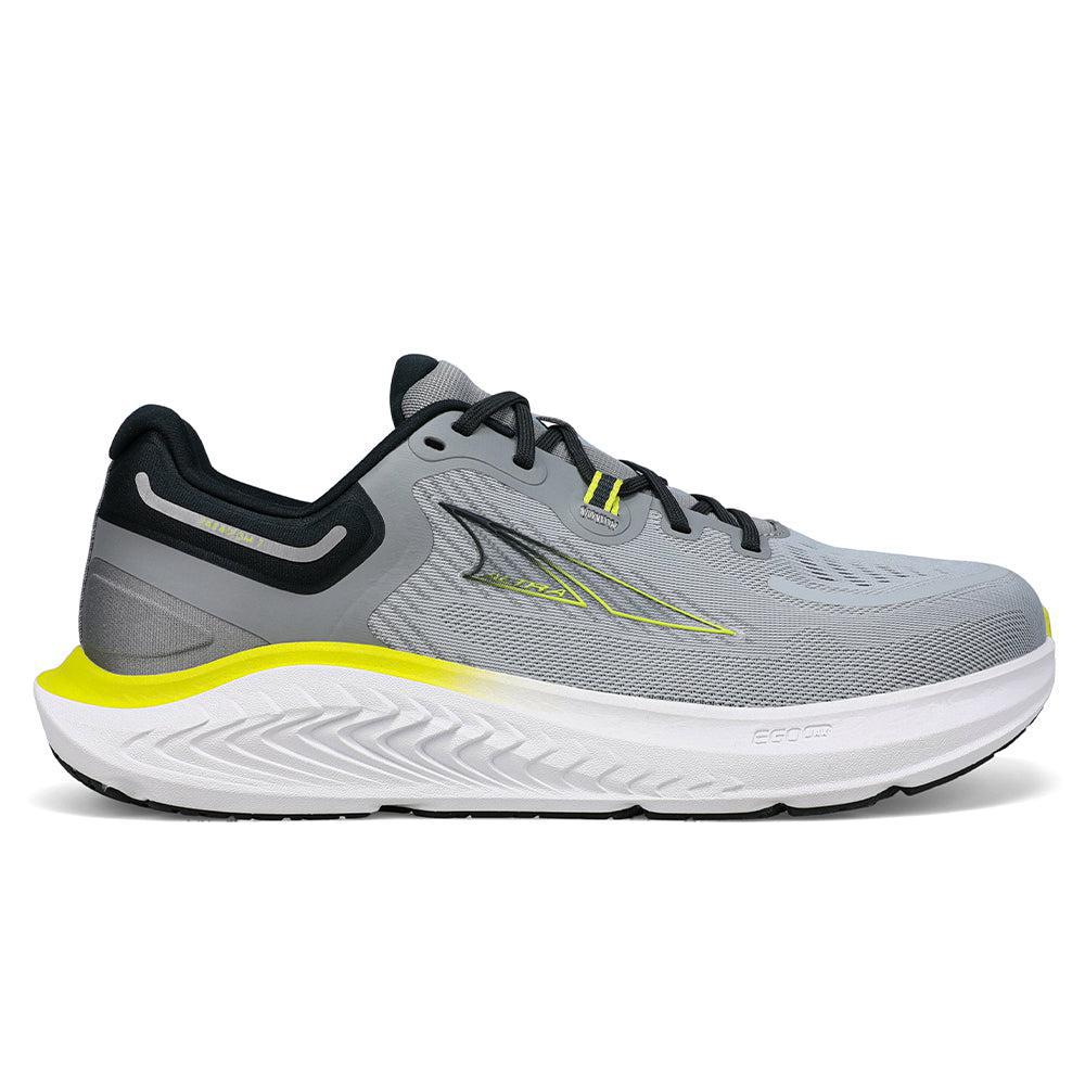 Men's Altra Paradigm 7, Gray/Lime, 11.5 D