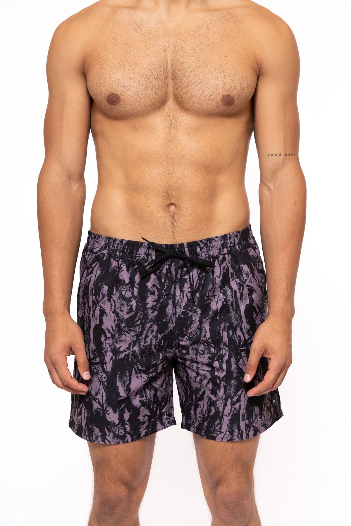 MENS FRESNO 17 ELASTIC BOARDSHORT ELDERBERRY WASH ELDERBERRY WASH