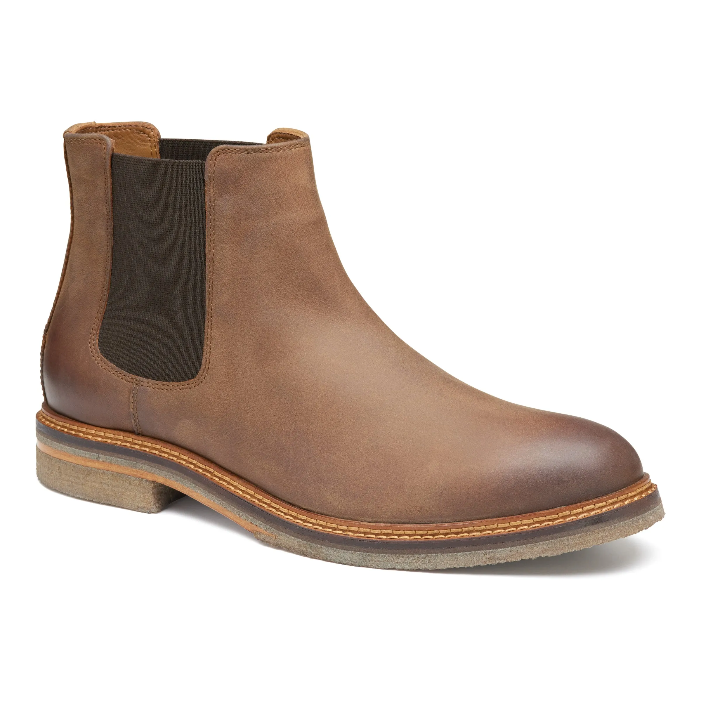 Men's Johnston & Murphy Calder Chelsea Boot Color: Brown