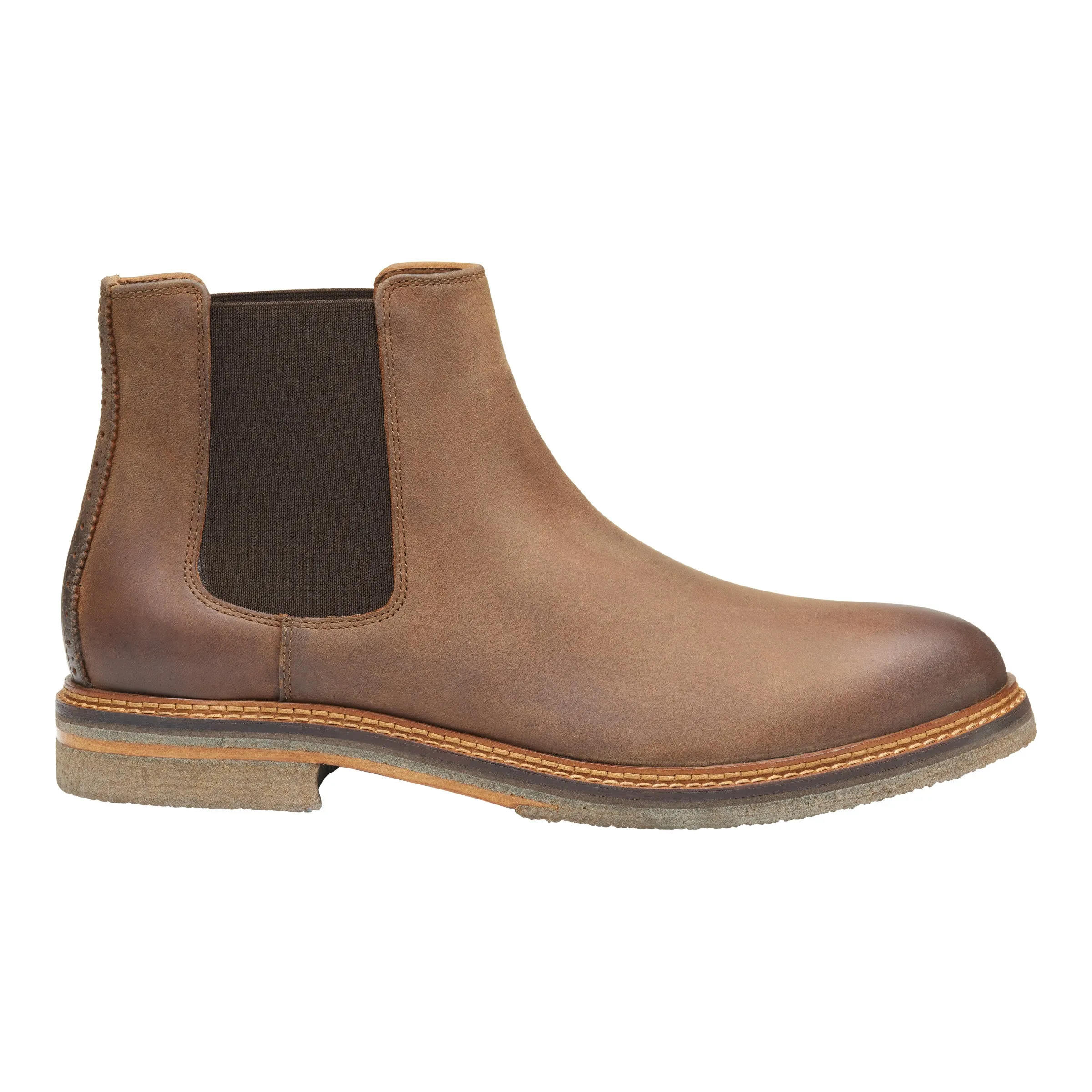 Men's Johnston & Murphy Calder Chelsea Boot Color: Brown