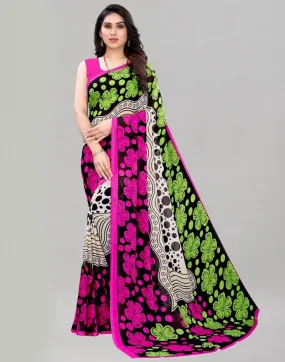 Multi Printed Saree