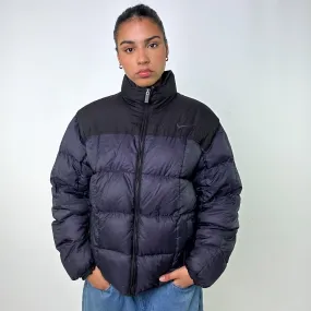 Navy Blue 90s NIKE Puffer Jacket Coat (M)