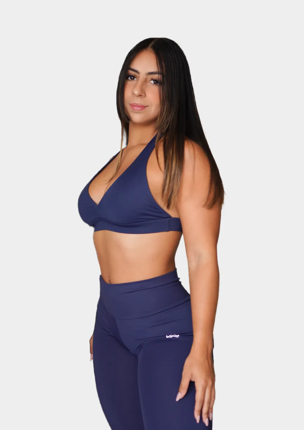 Navy Blue Thick Supplex Leggings