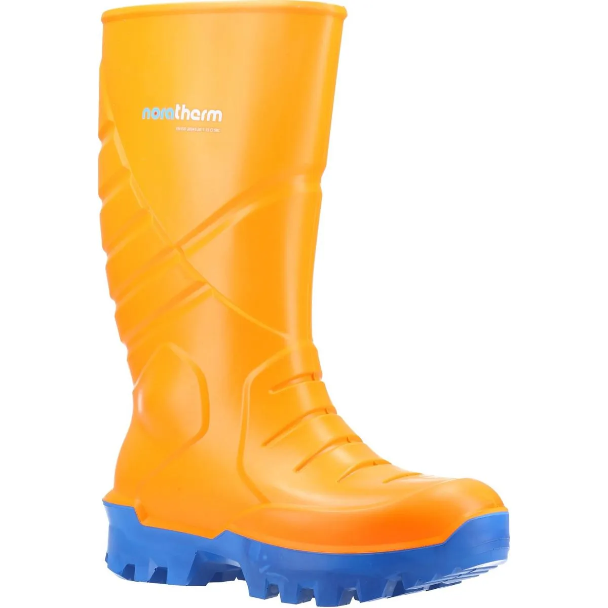 Nora Noratherm S5 Full Safety Polyurethane Thermo Boot Orange/Blue