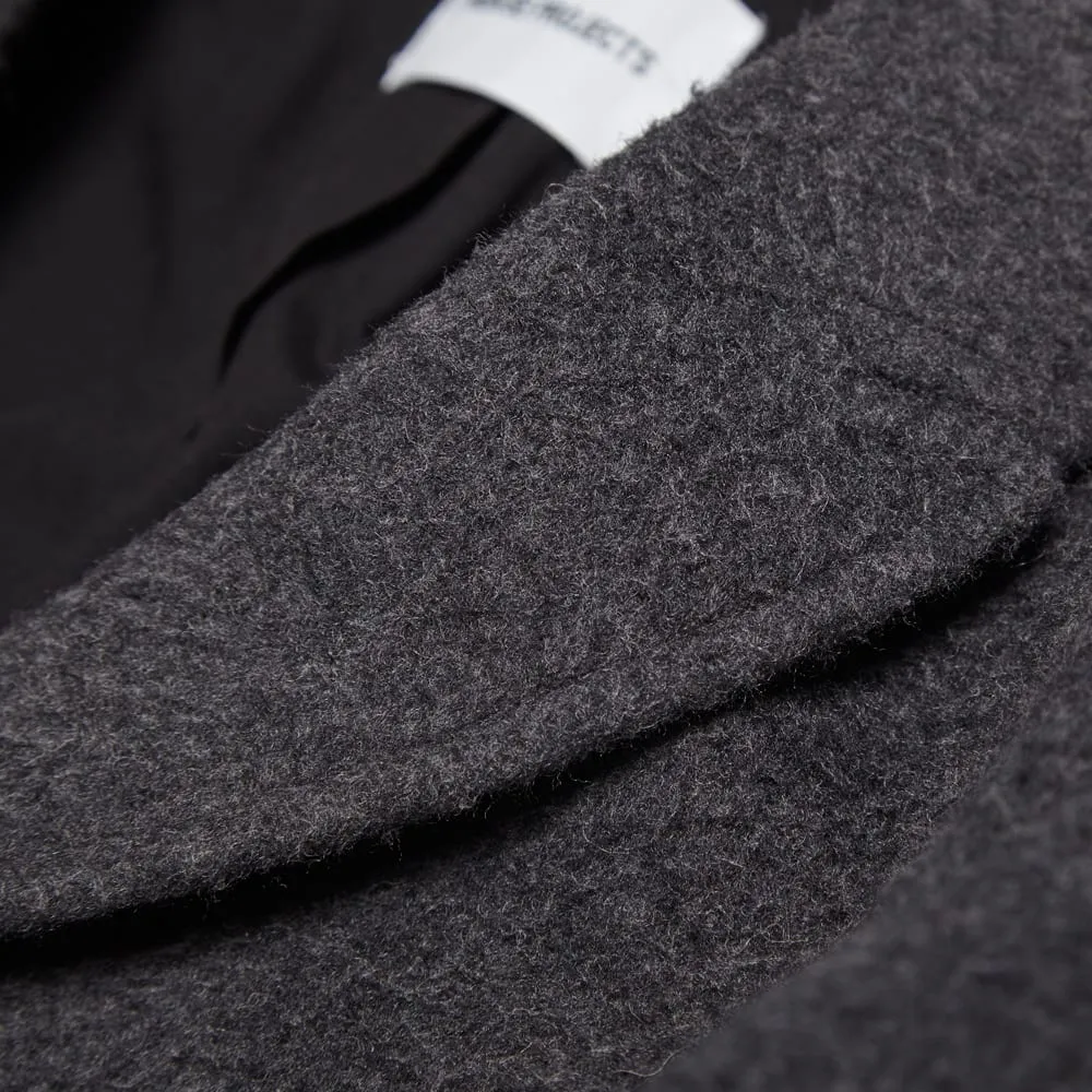 Norse Projects Mr. Adger Wool BlazerCharcoal Melange