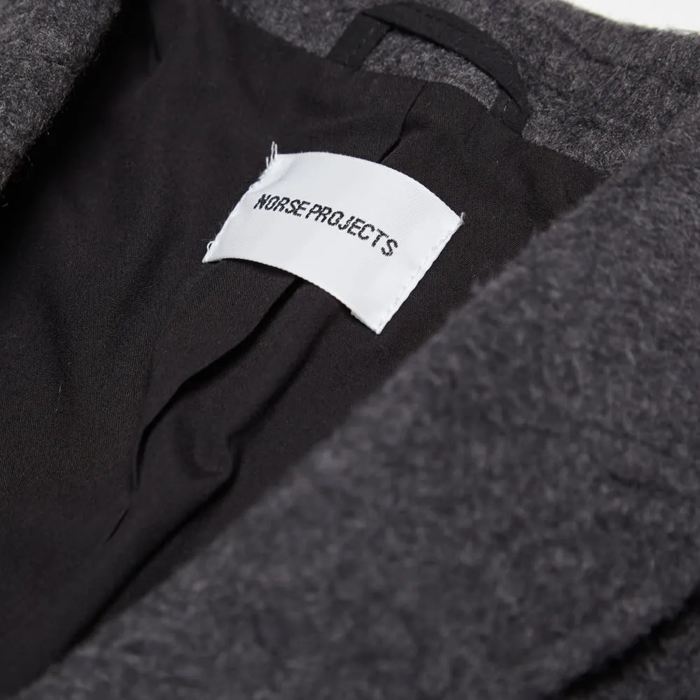 Norse Projects Mr. Adger Wool BlazerCharcoal Melange