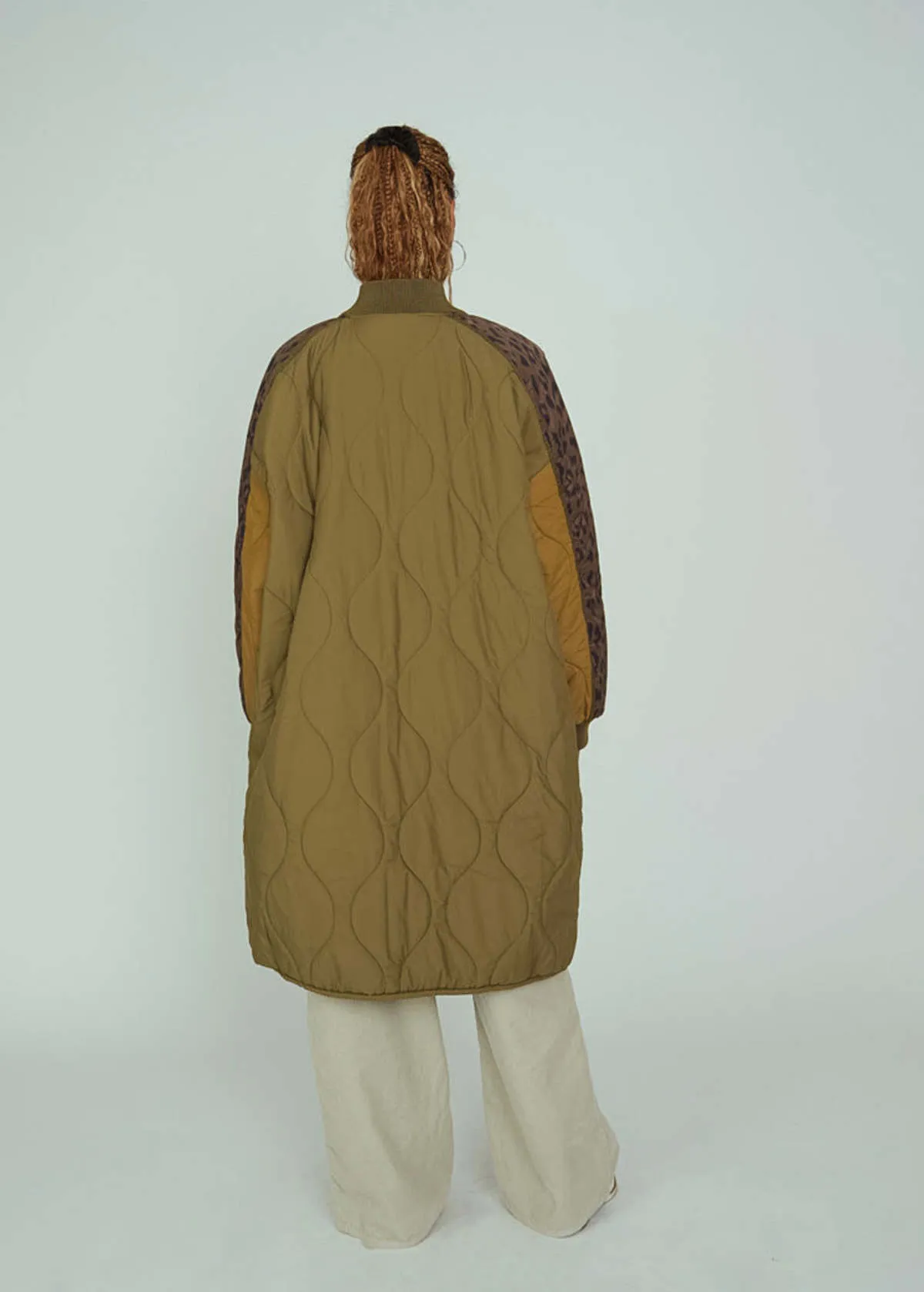 Oversized Hedge Coat - Tan