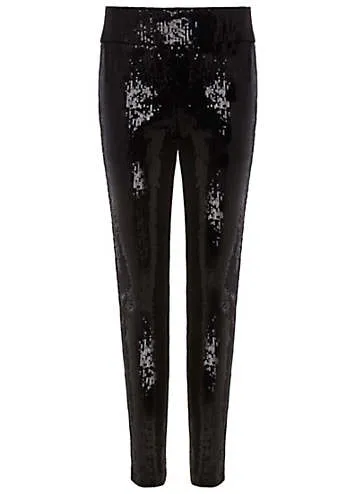 Phase Eight Ausha Sequin Leggings | Kaleidoscope