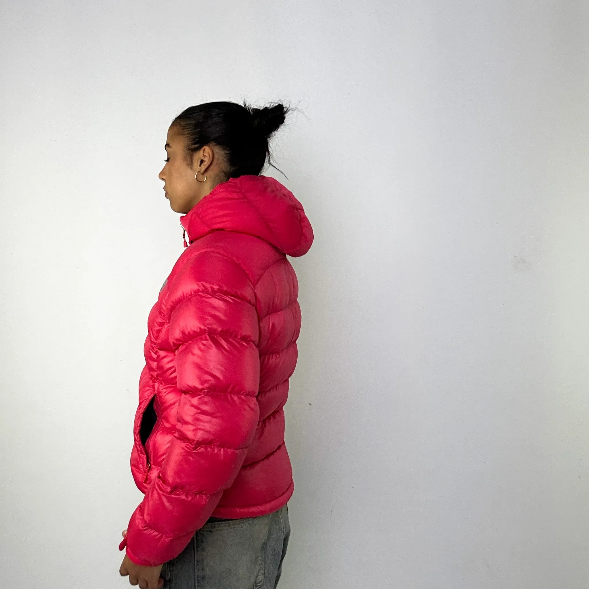 Pink y2ks The North Face 700 Series Puffer Jacket Coat (L)