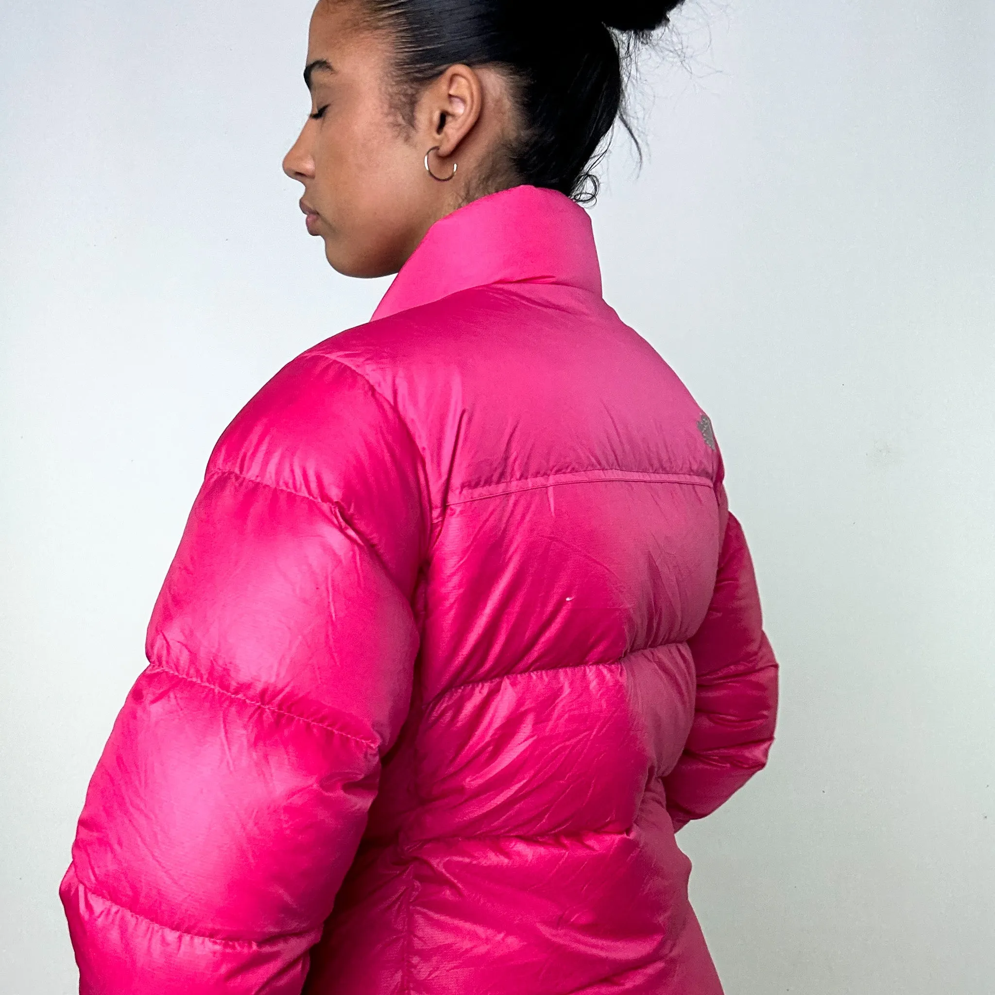 Pink y2ks The North Face 700 Series Puffer Jacket Coat (M)