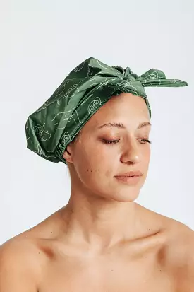 Piper & Scoot: Shower Cap in Olive