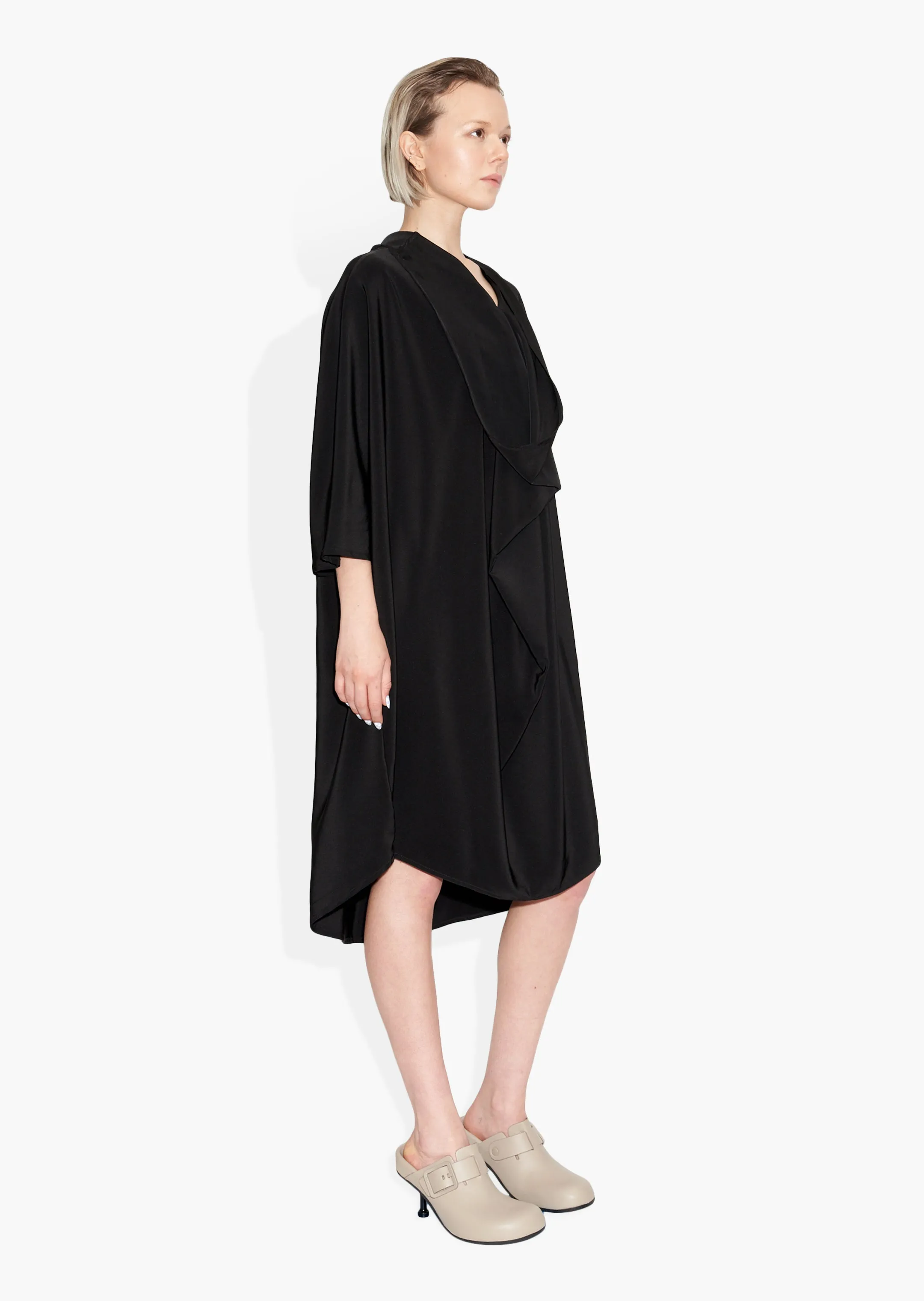 Poly Poncho Dress