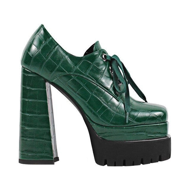 Pumps Queen Evva (Green)