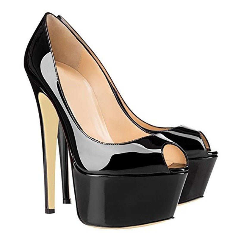 Pumps Queen Parda (Black)