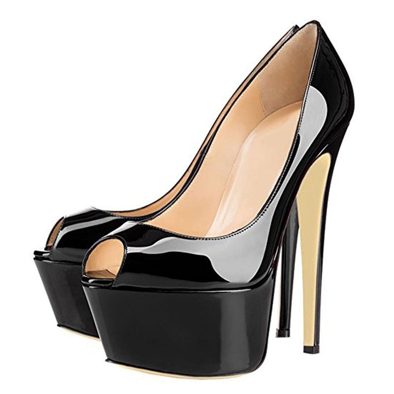 Pumps Queen Parda (Black)