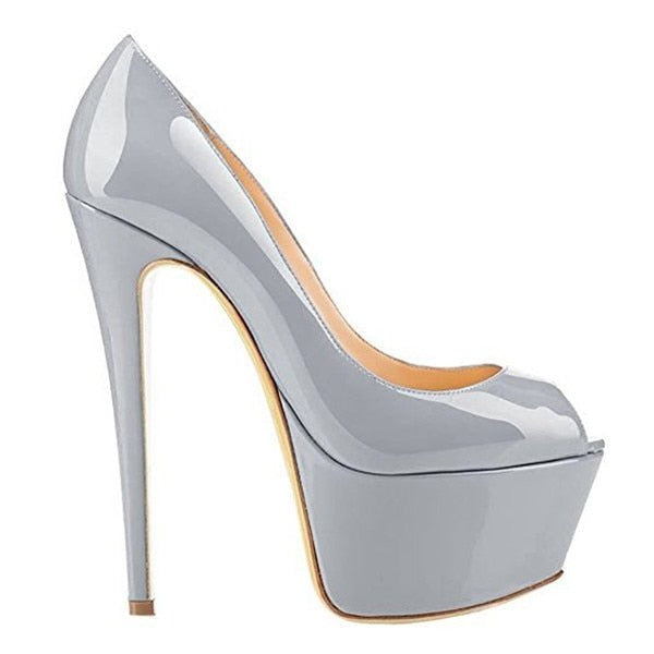 Pumps Queen Parda (Gray)