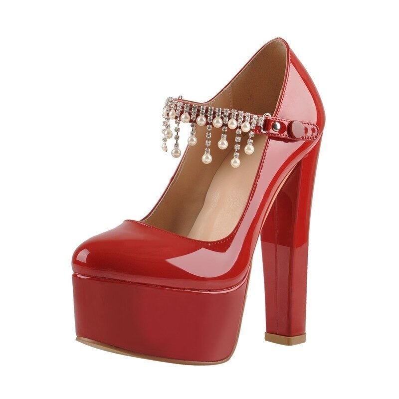 Pumps Queen Rheka (Red)