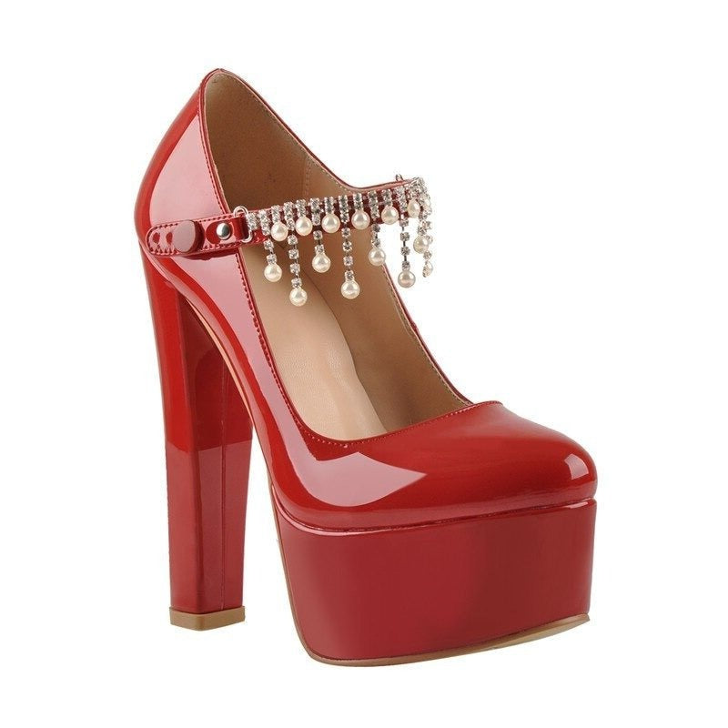 Pumps Queen Rheka (Red)