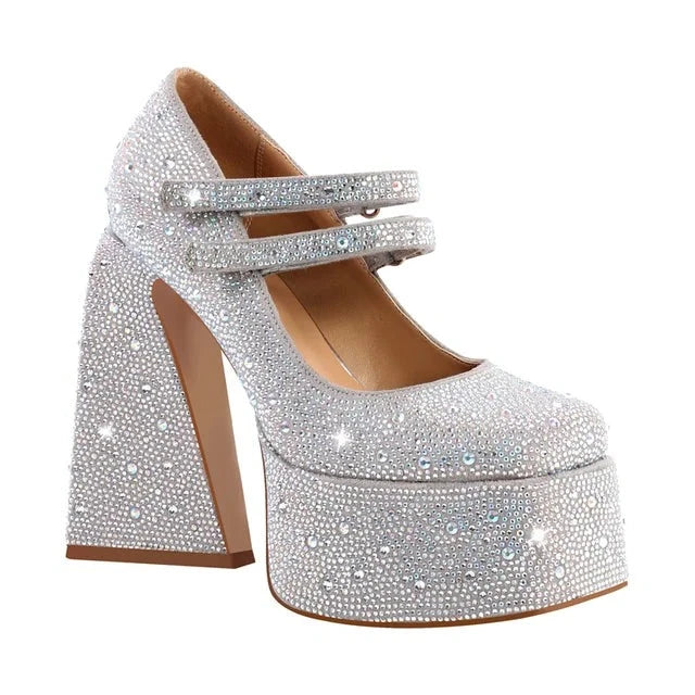 Pumps Queen Rivars (Silver)