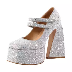 Pumps Queen Rivars (Silver)