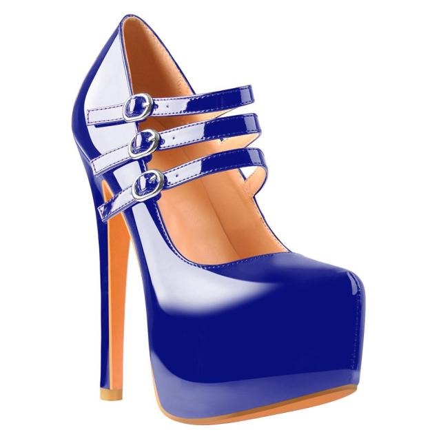 Pumps Queen Threnk (Blue)