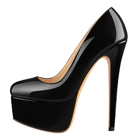 Pumps Queen Tigers (Black)