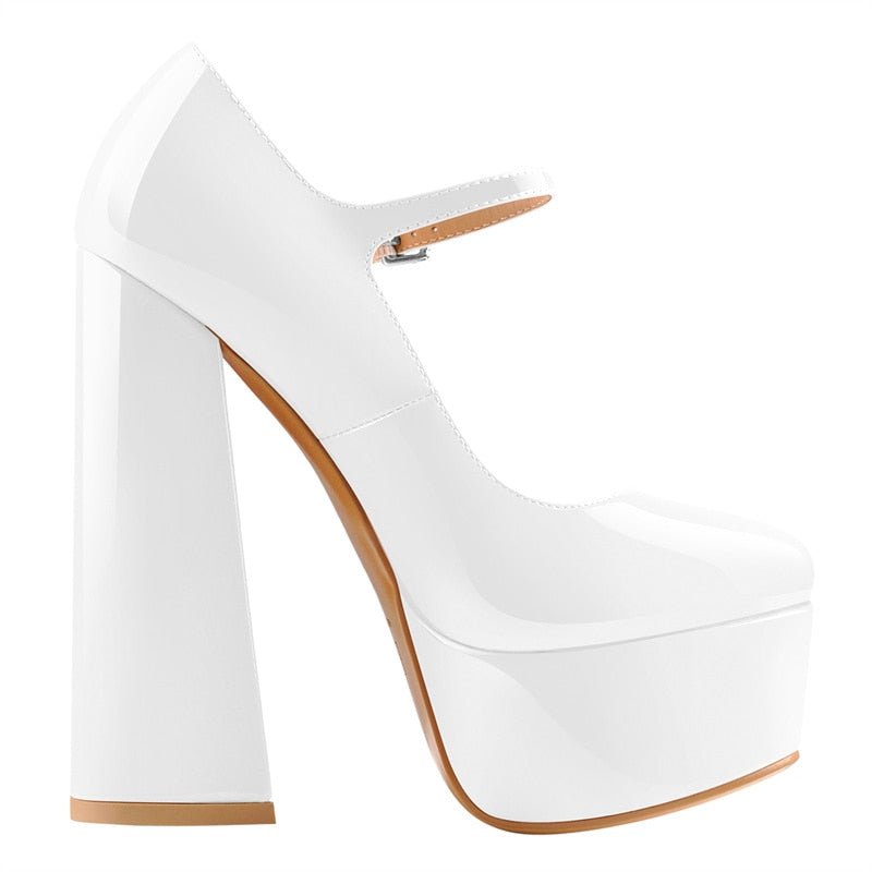 Pumps Queen Yulia (White)