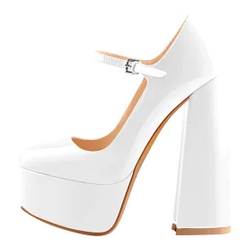 Pumps Queen Yulia (White)