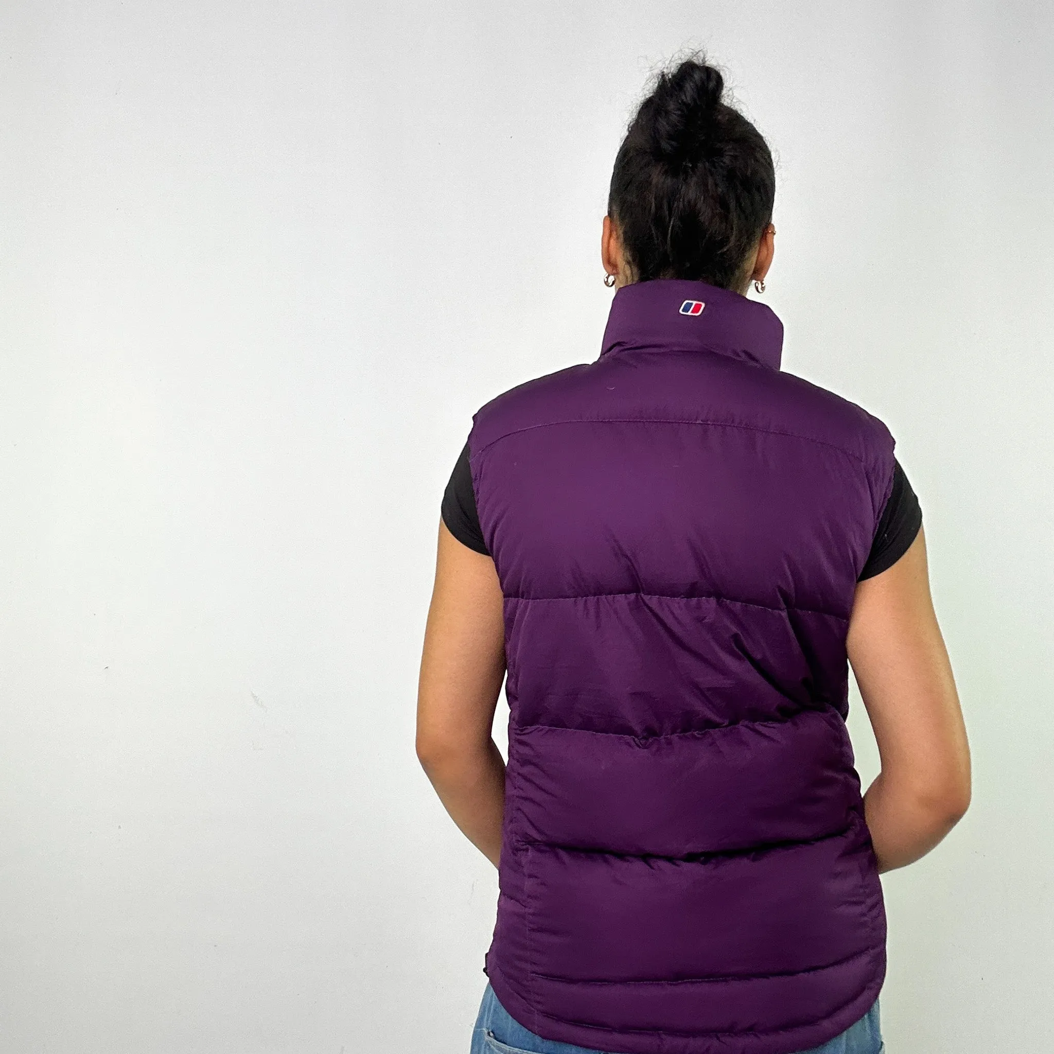 Purple y2ks Berghaus 650 Fill Puffer Jacket Coat Gilet (L)