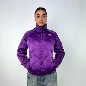 Purple y2ks The North Face 550 Series Puffer Jacket Coat (M)