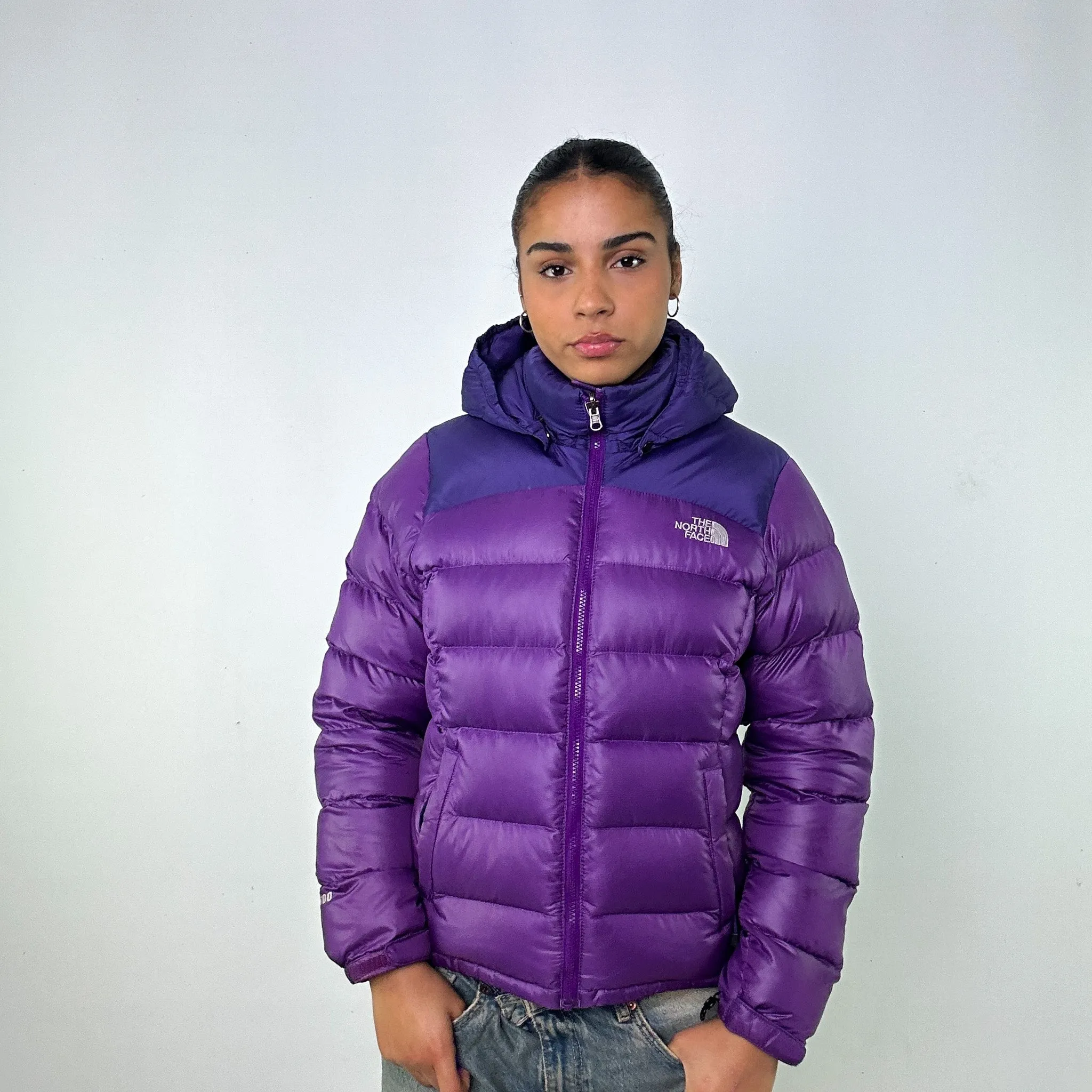 Purple y2ks The North Face 700 Series Puffer Jacket Coat (L)