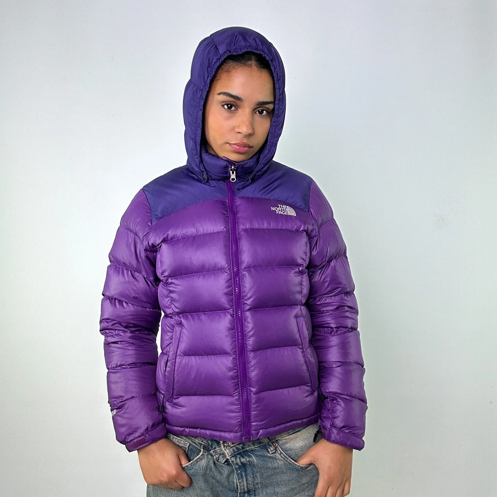 Purple y2ks The North Face 700 Series Puffer Jacket Coat (L)