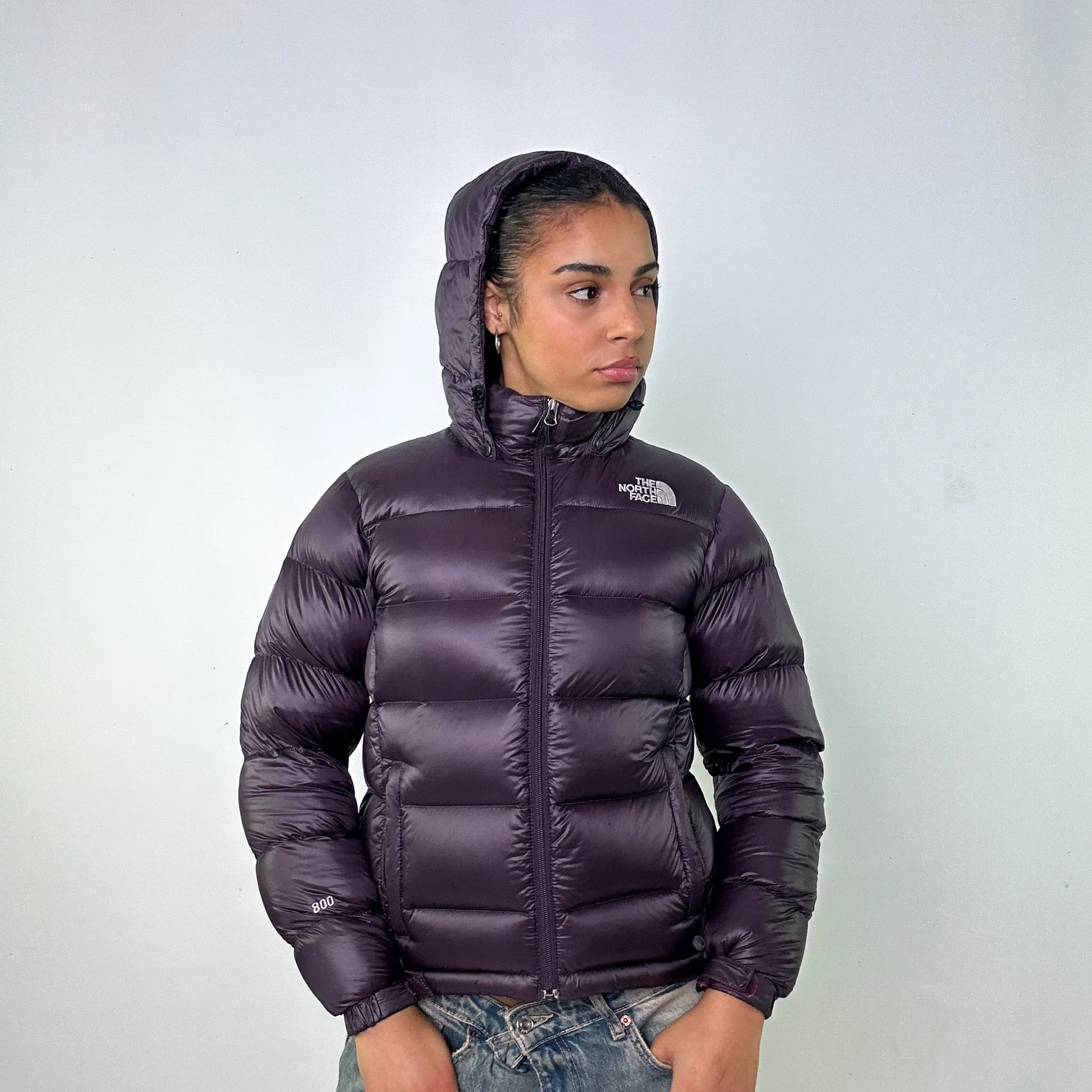 Purple y2ks The North Face 800 Series Puffer Jacket Coat (M)